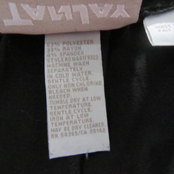 Ladies Size 12 Elastic waist skirt Black Tan Jay - Picture 6 of 8